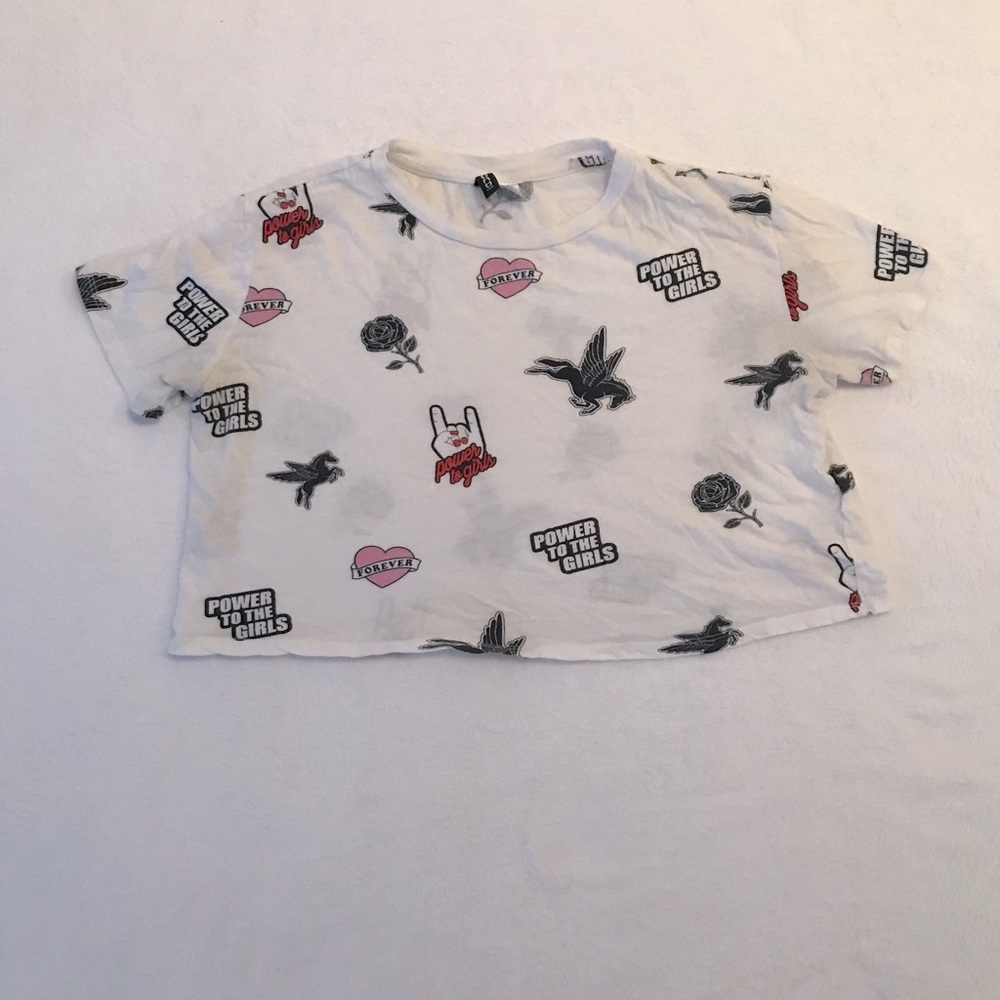 Girl power Crop top